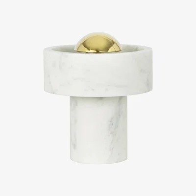 Nordic Nest Tom Dixon Stone Portable LED table lamp 19 cm Marble