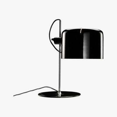 Nordic Nest Oluce Coupé 2202 table lamp Black chrome stand