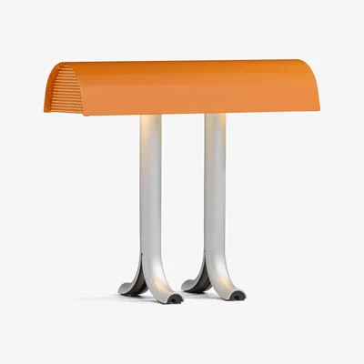 Nordic Nest HAY Anagram table lamp Charred orange