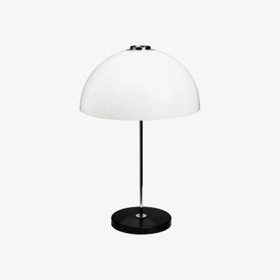 Nordic Nest Innolux Kupoli table lamp Black-metal details-white shade