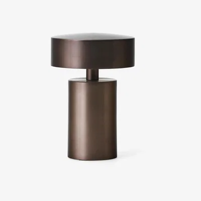 Nordic Nest MENU Column portable table lamp IP44 Bronze