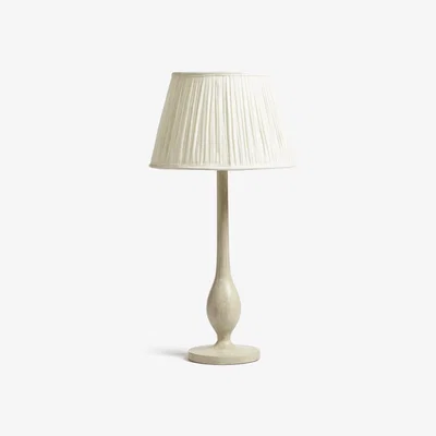 OKA OKA, Anwar Table Lamp - Vellum, Table Lamps, Mango Wood