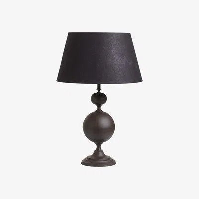 OKA Demeter Table Lamp - Dark Antique Grey