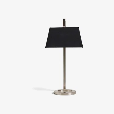OKA OKA, Hooper Table Lamp - Nickel, Table Lamps, Brass
