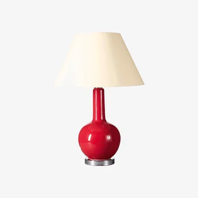 OKA Grenadilla Lamp - Persian Red