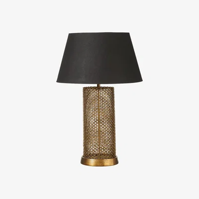 OKA OKA, Galahad Table Lamp - Antique Gold, Table Lamps, Metal