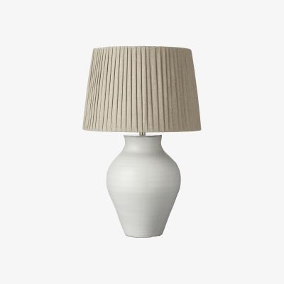 OKA OKA, Fyli Table Lamp - White, Table Lamps, Terracotta