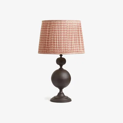 OKA OKA, Demeter Table Lamp - Dark Antique Grey, Table Lamps, Aluminium