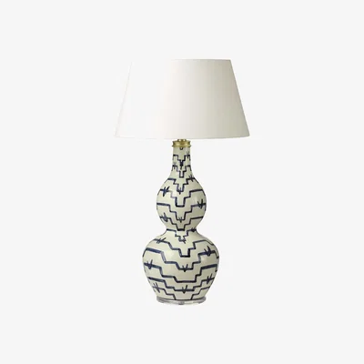 OKA Egon Table Lamp - White/Blue