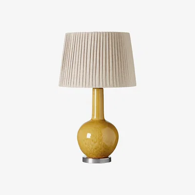 OKA Grenadilla Table Lamp - Saffron