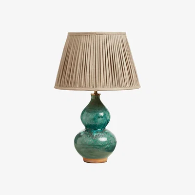 OKA OKA, Nephrite Table Lamp - Antique Green, Table Lamps, Ceramic/Plastic