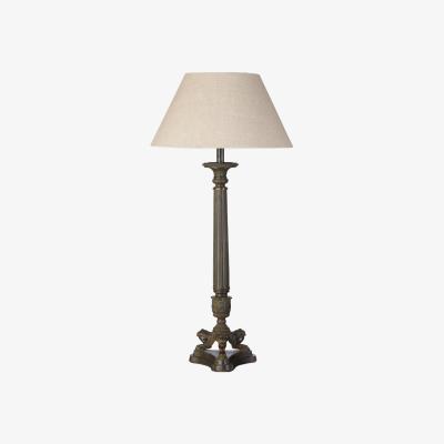 OKA Basilisk Table Lamp, Small - Gunmetal Grey