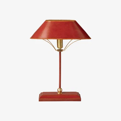 OKA Grisewood Lamp and Shade - Paprika