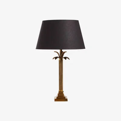 OKA Palmerro Table Lamp - Antique Brass
