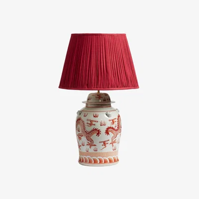 OKA Okin Table Lamp - Coral