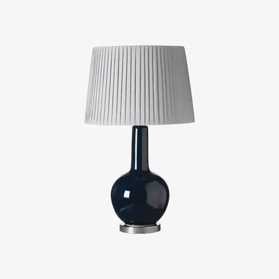 OKA Grenadilla Table Lamp - Peacock