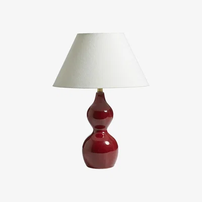 OKA Kalinda Table Lamp - Red Garnet