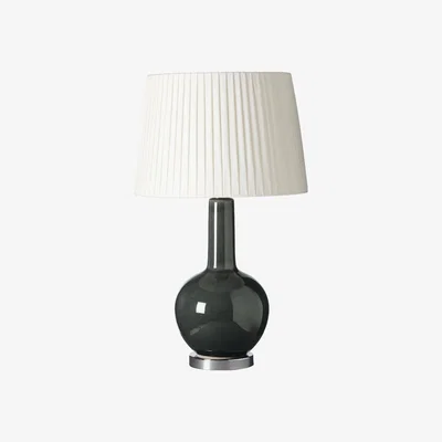 OKA Grenadilla Table Lamp - Charcoal