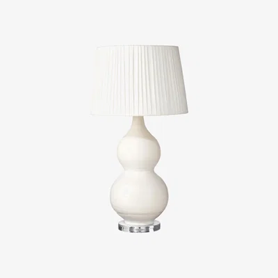 OKA OKA, Hulu Lamp - Chalk, Table Lamps, Ceramic