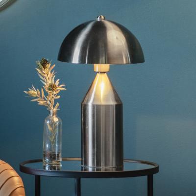 Olivia's Gallery Direct Nova Table Lamp Brushed Nickel