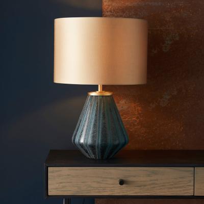 Olivia's Olivia's Chloe Table Lamp in Turquoise & Gold