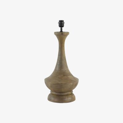 Olivia's Light & Living Nicolo Table Lamp Base Matt Dark Brown | Outlet