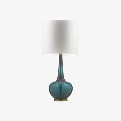 Olivia's Heathfield & Co Grace Tuscan Teal Table Lamp