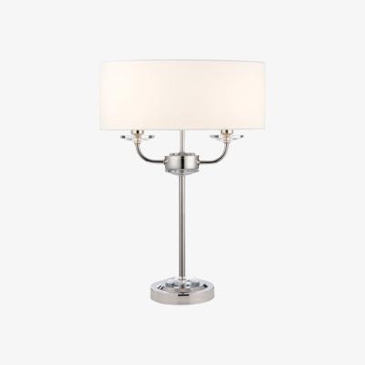 Olivia's Olivia's Nyla Table Lamp Bright Nickel