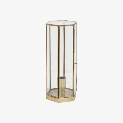 Olivia's Light & Living Soborg Table Lamp Base Antique Bronze And Glass