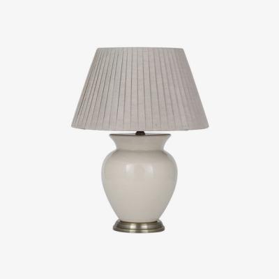 Olivia's Olivia's Harley Ceramic Table Lamp in Cream