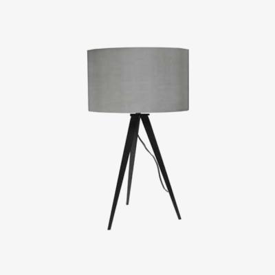 Olivia's Zuiver Tripod Table Lamp Grey - Metal Base / Black/Grey / Metal Base