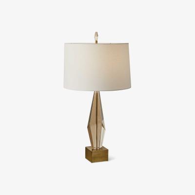 Olivia's Uttermost Black Label Gem Table Lamp