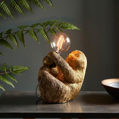 Olivia's Olivia's Henley Sloth Table Lamp in Gold