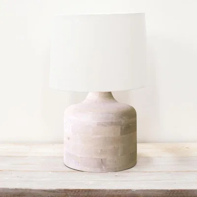 Olivia's Vara Mango Wood Table Lamp in Natural | Outlet