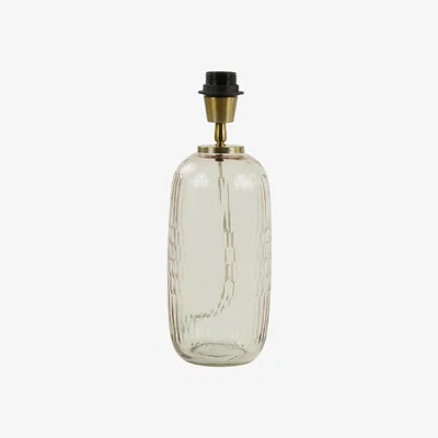 Olivia's Light & Living Dilano Table Lamp Base Glass Light Pink