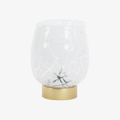 Olivia's Light & Living Sylas Table Lamp White and Bronze