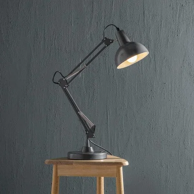 Olivia's Olivia's Mallory 1 Table Lamp Slate Grey
