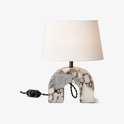 Olivia's Uttermost Black Label Turnabout Mini Lamp