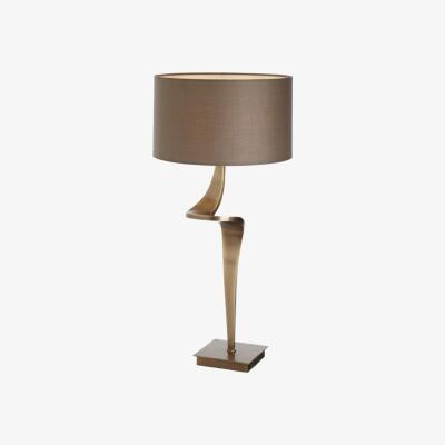 Olivia's RV Astley Enzo Table Lamp Antique Brass / Right