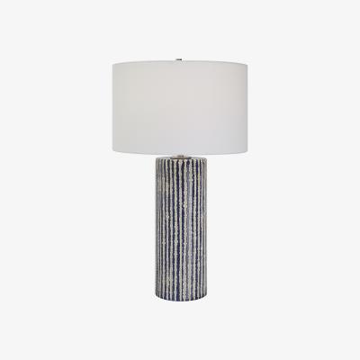 Olivia's Uttermost Havana Blue Table Lamp