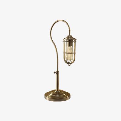 Olivia's Elstead Urban Renewal 1 Light Table Lamp Dark Antique Brass