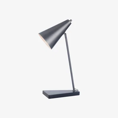 Olivia's RV Astley Henley Desk Lamp in Matte Black & Marble