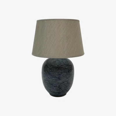 Olivia's Mindy Brownes Blue Waves Lamp | Outlet