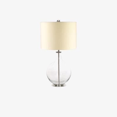 Olivia's Elstead Orb 1 Light Table Lamp Clear
