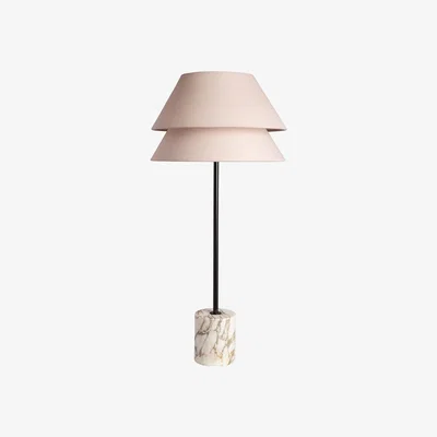 Olivia's Heathfield Kobi Table Lamp Calacatta Gold