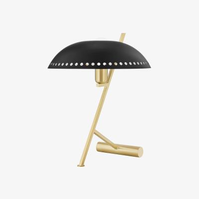 Olivia's Hudson Valley Lighting Landis Table Lamp Aged Brass And Black
