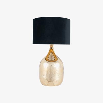 Olivia's Olivia's Stellie Glass Dual Light Table lamp in Champagne Gold