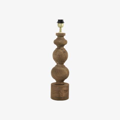 Olivia's Light & Living Radwan Table Lamp Base Dark Brown