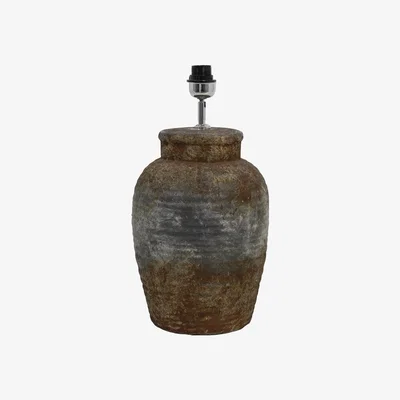 Olivia's Light & Living Nefera Table Lamp Base Rust Brown