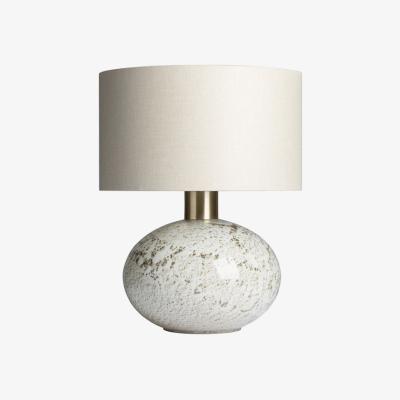 Olivia's Heathfield & Co Orion Suede Table Lamp